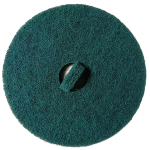 Tampon de nettoyage commercial 17 pouces non tissé <span class=keywords><strong>pour</strong></span> l'entretien des sols, destiné aux polisseuses de sol - Product Image 1