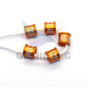 Personalizar 8mm/10mm aluminio paloma pájaro pie anillo identificación carrera <span class=keywords><strong>palomas</strong></span> Color herramientas loro pierna anillos - Product Image 1