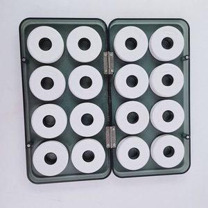 OEM 8 ชิ้น 16 ชิ้น ที่ม้วนสายเอ็นตกปลาพลาสติกสำหรับใช้งานกลางแจ้ง ทะเลสาบ ทะเล  แบบม้วนเก็บสายเอ็นตกปลา  อุปกรณ์จัดเก็บสายเอ็นตกปลา - Product Image 1