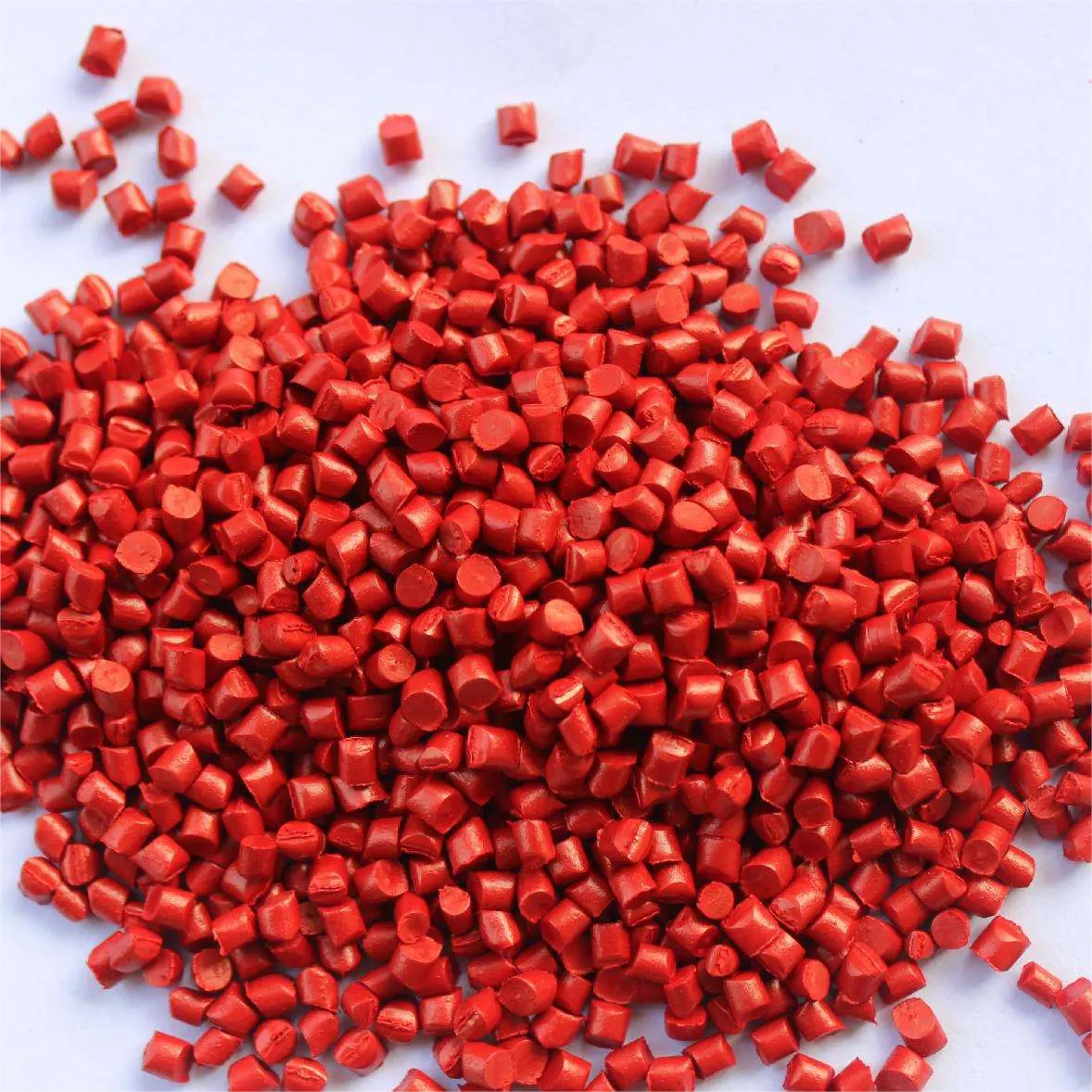 Pigmento de óxido de hierro rojo para masterbatch rojo con resistencia a altas temperaturas