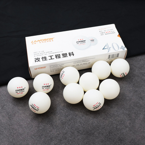 Cao thư bị trả lại ABS bóng bàn bóng New Chất lượng cao chuyên nghiệp <span class=keywords><strong>ping</strong></span> <span class=keywords><strong>pong</strong></span> Balls 40 + Trắng bán buôn - Product Image 3