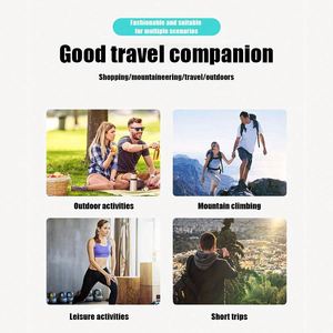 กระเป๋าเป้สะพายหลังพับได้สำหรับเดินทางท่องเที่ยวกลางแจ้ง กีฬา เดินป่า กันน้ำ พร้อมโลโก้สั่งทำได้ - Product Image 6