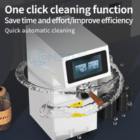 HENGZHI Machine à Infuser le Thé Entièrement Automatique à Haute Pression, Grande Capacité, Écran Tactile Intelligent, pour Usage Commercial et Salons de Thé