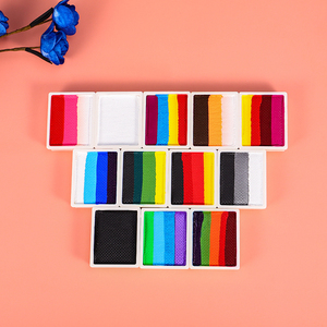 Kit professionale per la pittura del viso per bambini pittura del corpo con attivazione dell'acqua per truccatore di Halloween - Product Image 6