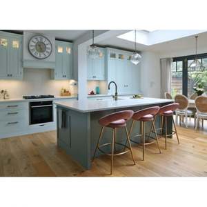 Gabinetes de Cocina Modulares de Madera Estilo Shaker, Diseño Moderno y Personalizado con Isla de Cocina - Product Image 1