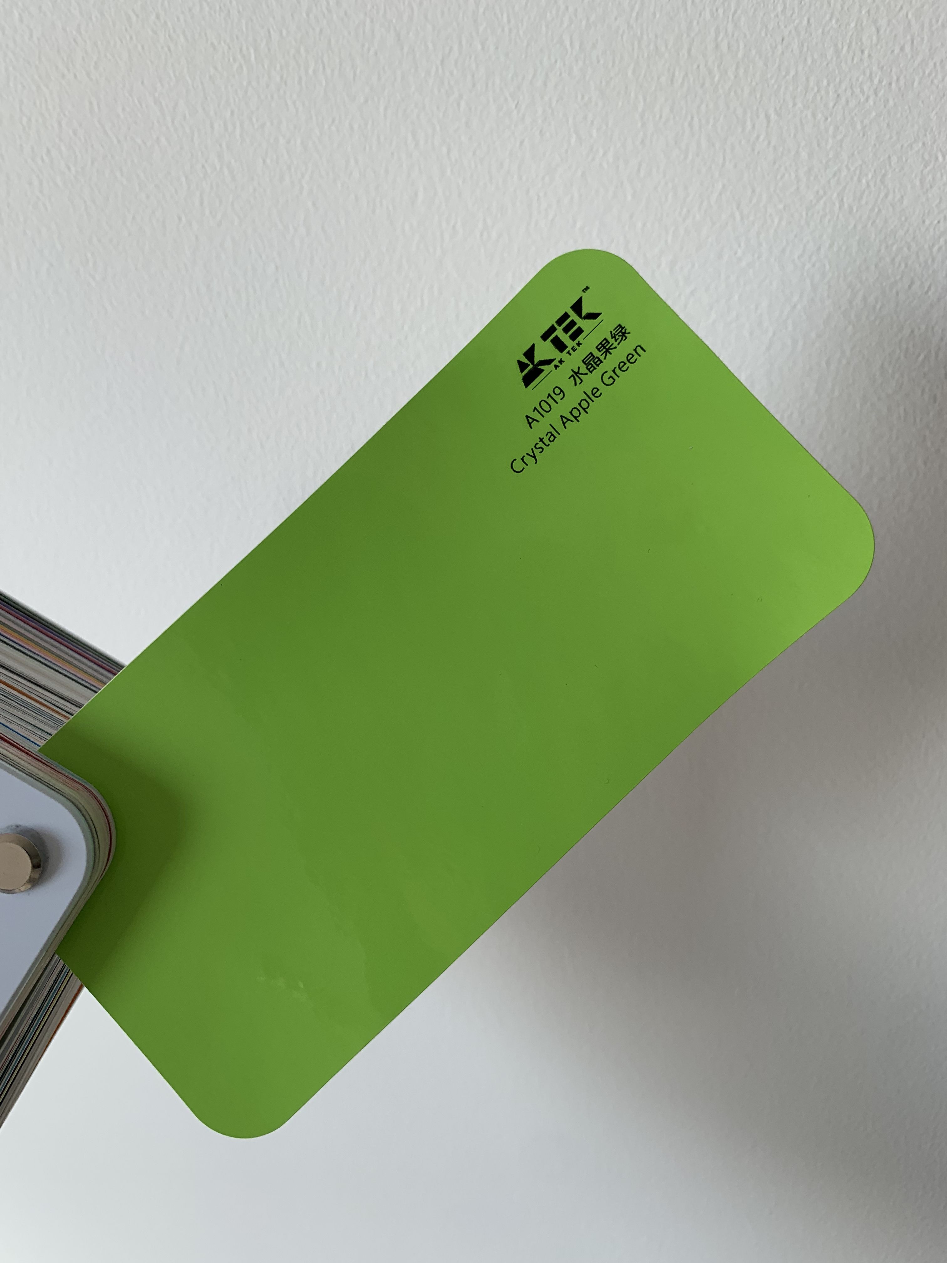 คริสตัลสีเขียวแอปเปิ้ล