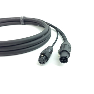 สายเคเบิล XLR พร้อมหัวต่อ SpeakON 250V สายหุ้ม PVC ตัวนำทองแดง ป้องกันด้วยเส้นถัก ใช้ได้ทั้งแบบตัวผู้และตัวเมีย สำหรับงานเสียงระดับมืออาชีพ - Product Image 3