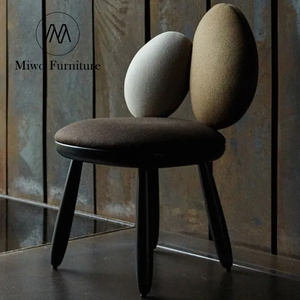 Design creativo italiano struttura <span class=keywords><strong>in</strong></span> <span class=keywords><strong>legno</strong></span> Hall Hall ristorante imbottito sedia <span class=keywords><strong>da</strong></span> pranzo soggiorno Hotel caffetteria sedia trucco - Product Image 2