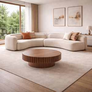 Italian Design Modern Sectional Orange Fabric Luxury <b>Sofa</b> Set for Living Room Hotel Apartment Use Eco-Friendly OE HOME - Product Image 4