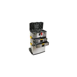 Perel Caja De Herramientas De Rodillos-Acero Inoxidable-570x354x830mm-167 L - Product Image 3