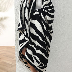 Microfiber घरेलू कंबल पॉलिएस्टर बुना हुआ कंबल गृह सजावट सोफे बी एम W कंबल जाजम के लिए फेंकता शराबी - Product Image 1