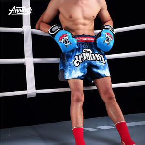 Pantalones Cortos <span class=keywords><strong>de</strong></span> Boxeo Muay Thai Personalizados, Pantalones Cortos <span class=keywords><strong>de</strong></span> Kickboxing Transpirables para <span class=keywords><strong>Hombre</strong></span> y Mujer, Pantalones Cortos <span class=keywords><strong>de</strong></span> MMA, Pantalones Cortos <span class=keywords><strong>de</strong></span> Kickboxing Muay Thai - Product Image 4