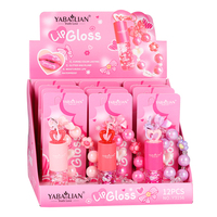 YABAOLIAN Nouveauté, Meilleure Vente : Gloss à Lèvres Imperméable avec Bracelet, Végan, Marque Privée, Gloss Brillant, Maquillage