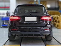 Kit de Carrocería Nuevo en Oferta para Benz Clase GLC X253 2016-2019 Modificado a GLC 63S AMG con Parachoques Delantero y Rejilla