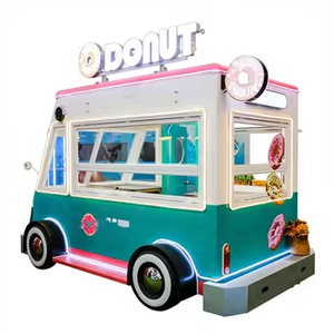 5 Meters 16FT Square 304 Stainless Steel Mobile Fast Truck Crepe BBQ Ice Cream Burger Fries Fully Equipped Towable Food <b>Trailer</b> - Product Image 1