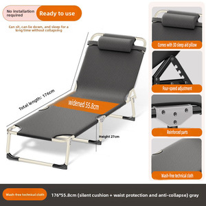 <span class=keywords><strong>Cama</strong></span> Plegable Ultraligera, Fácil de Transportar, para Campamento al Aire Libre, <span class=keywords><strong>Cama</strong></span> Plegable Moderna, Ahorra Espacio, Multiusos - Product Image 3