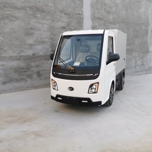 รถบรรทุกขนส่งขนาดเล็กไฟฟ้า LHD/RHD สำหรับการจัดส่งระยะสั้น ระยะทาง 300 กม. ขับเคลื่อน 4x2 ระบบยูโร 6 พวงมาลัยซ้าย - Product Image 4