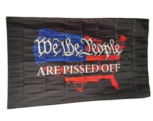 Vente en gros personnalisé <span class=keywords><strong>pas</strong></span> <span class=keywords><strong>cher</strong></span> 3x5 pieds nous le peuple 4 juillet bannière Memorial Day drapeau de la fête des anciens combattants avec œillets - Product Image 6