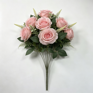 Bouquet de verdure pure pour centre de table, lot en gros de verdure et de fleurs pour décoration murale de fleurs artificielles - Product Image 4