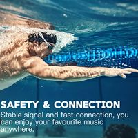 Casque de natation à conduction osseuse X7 PRO, sans fil, étanche IPX8, écouteurs ouverts, écouteurs avec lecteur MP3 32G, sous-marin