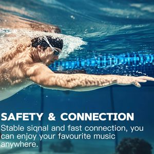 Casque de natation à conduction osseuse X7 PRO, <span class=keywords><strong>sans</strong></span> <span class=keywords><strong>fil</strong></span>, étanche IPX8, écouteurs ouverts, écouteurs <span class=keywords><strong>avec</strong></span> lecteur <span class=keywords><strong>MP3</strong></span> 32G, sous-marin - Product Image 2
