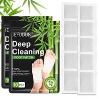 Échantillon gratuit de patchs pour les pieds en bambou japonais pour le soin des varices, détoxifiant à l'armoise, minceur du corps, soulagement de la douleur, pansement
