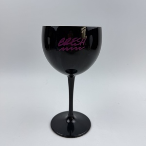 Verres à gin tonic en plastique blanc et noir, réutilisables, verres à gin <span class=keywords><strong>ballon</strong></span> 400 ml - Product Image 4