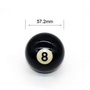 Juego <span class=keywords><strong>de</strong></span> Bolas <span class=keywords><strong>de</strong></span> <span class=keywords><strong>Billar</strong></span> <span class=keywords><strong>de</strong></span> Resina Premium Negras Número <span class=keywords><strong>8</strong></span> <span class=keywords><strong>de</strong></span> 2-1/4" (57,2 mm), 16 Piezas - Product Image 5