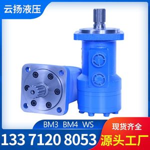 Yunyang BM4-390 Cycloidal <b>Hydraulic</b> <b>Motor</b> Low-Speed High-Torque Model WS From for Danfoss Manufactured by White - Product Image 2
