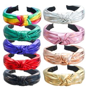 Bandeau pour cheveux personnalisé pour femmes - Bandeau large noué, turban tendance, bandeaux mignons, accessoires pour cheveux pour filles et femmes - Product Image 1