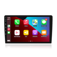 Radio Mobil Hengmao Universal Double Din 9 inci Android 2 Din Pemutar DVD Dengan Car Play BT FM Layar Sentuh