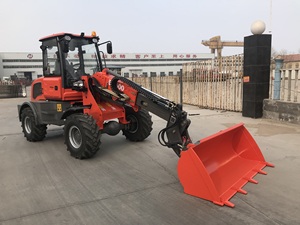 Chargeuse sur pneus télescopique compacte de 1500 kg, chargeuse frontale articulée pour l'agriculture et la construction ER1500 - Product Image 3