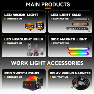 Luz LED Cuadrada para Tractor de 4 <span class=keywords><strong>Pulgadas</strong></span> con Certificación Emark, 12V 24V, Haz de Luz Amplio, para Uso Agrícola y Todoterreno - Product Image 5