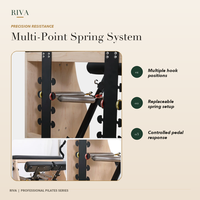 Accessoires de Pilates de haute qualité, chaise de Pilates Wunda personnalisée pour les studios de yoga