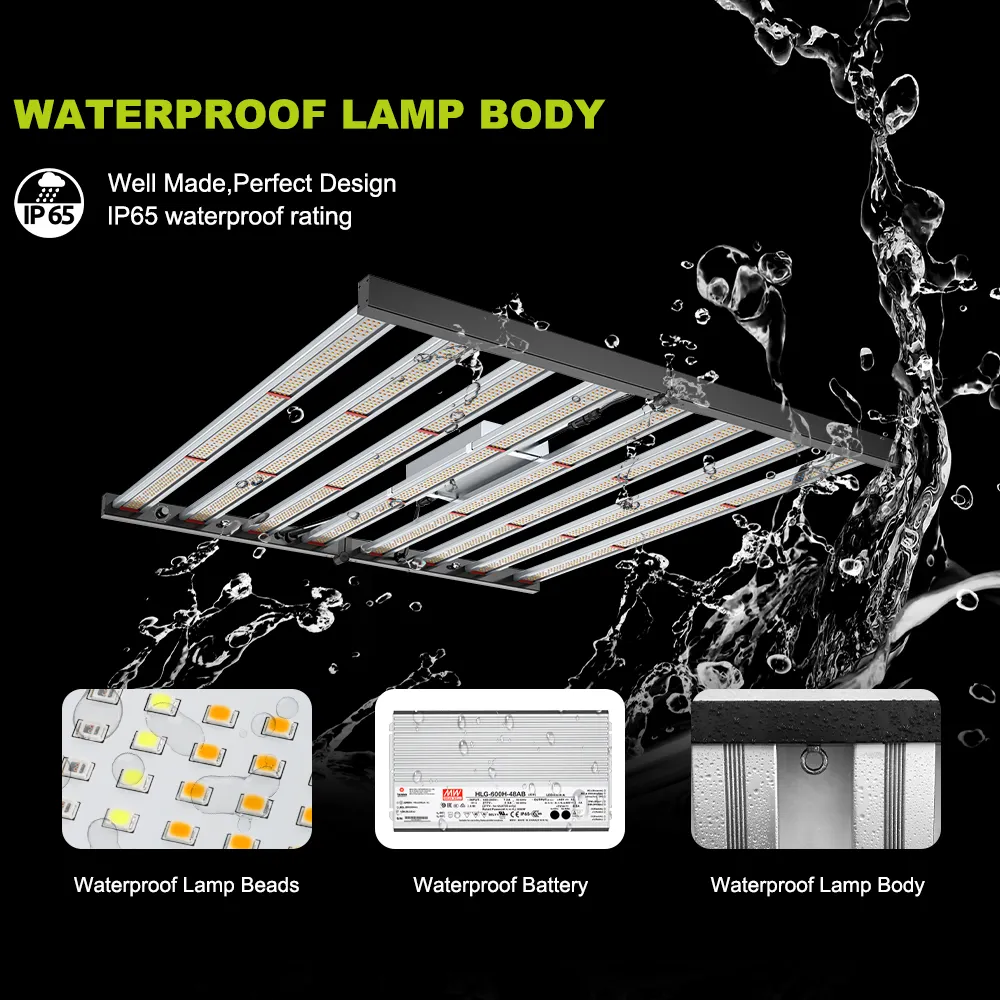 Kostenloses Design Lösung 720 W 800 W Samsung Lm281b 301h Vollspektrum-Indoor-Blumentopp-LED-Lichter wachstumslampe