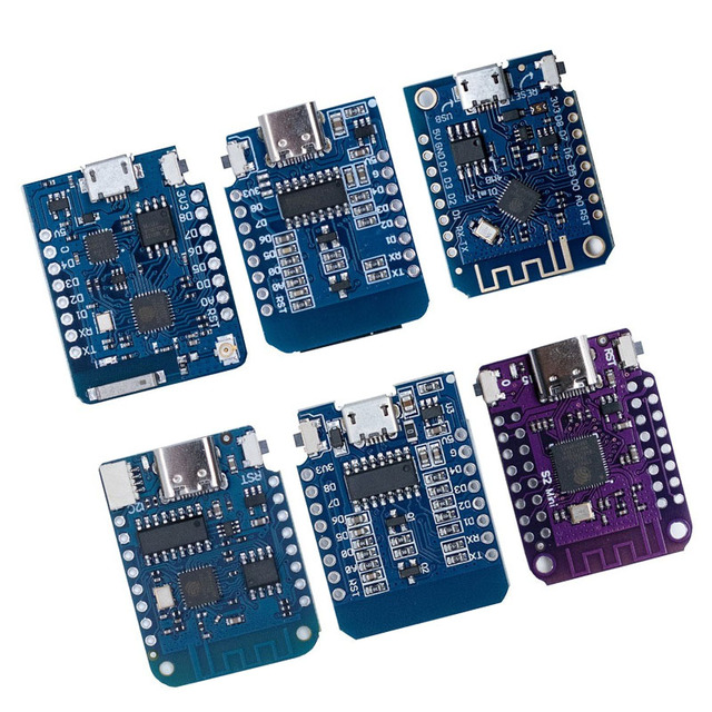 ESP8266 ESP32 ESP-12 ESP-12F CH340G CH340 V2 USB WeMos D1 Mini WIFI Development Board D1 Mini NodeMCU Lua IOT Board 3.3V