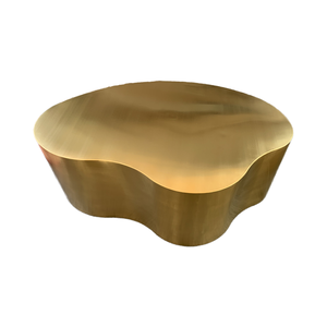 In acciaio inox italiano Iceberg evento tavolino da caffè di lusso creativo oro argento specchio quadrato per il matrimonio - Product Image 3