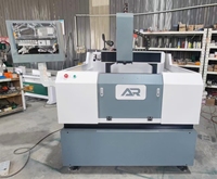 Routeur CNC ATC AR6060 à changement d'outil automatique, machine de fraisage de métaux pour gravure sur aluminium, sculpture et fabrication de moules