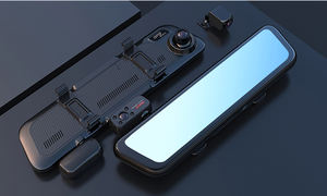 Espejo retrovisor DVR para coche, cámara frontal y trasera de 12 pulgadas, OEM, Full HD, 1080P, 3 cámaras, IATF16949 - Product Image 5