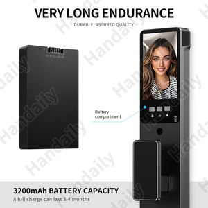 ハンデイリー新型掌静脈認証ビデオ通話スマートロック（カメラ、顔認証、指紋、カード、Tuya対応） - Product Image 6