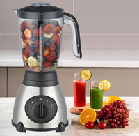 Commerciële Directe Snelle Snelheid Fruit Mixer Blender Grinder 1500Ml Draagbare Multinationale Juicer Blender Elektrische