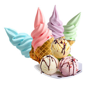 1kg*20kantong/Karton Bubuk Campuran Es Krim Vanilla Soft Serve - Product Image 4