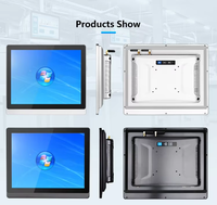 Panel PC Todo en Uno Industrial con Pantalla Táctil de 17.3 Pulgadas, Resistente al Agua IP65, Win10/11, Estilo Escritorio, Quad-core, 10mm, con SSD/8GB RAM