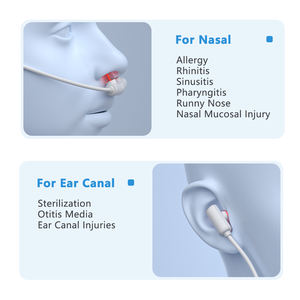 Lampu Laser terapi frekuensi rendah portabel, alat terapi Laser sumber listrik, perawatan alergi Rhinitis dan penghilang Anti mendengkur - Product Image 3
