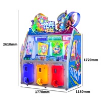 Machine à Cola TAIKONGYI avec deux réfrigérateurs, jeu estival chaud et amusant pour 3 joueurs