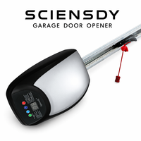 Sciensdy-CK Smart 1200N, Abrepuertas Automático para Garaje con Motor de CC 24V, Diseño Moderno, 1 Año de Garantía para Puertas Seccionales