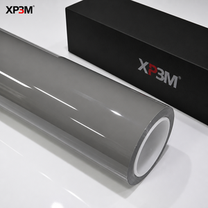 Film de protection de peinture (PPF) en vinyle TPU brillant OEM XP3M gris roche, 7,5 mil, auto-réparant, anti-rayures, anti-jaunissement, avec canaux de décompression d'air - Product Image 4