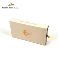 Boîtes d'emballage de tiroir en carton de fond de tapis de spécifications personnalisées pour les appareils de beauté produits de cadeaux cosmétiques