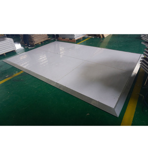 Instalación rápida de suelo laminado blanco de alto brillo para bodas y pistas de baile - Product Image 6