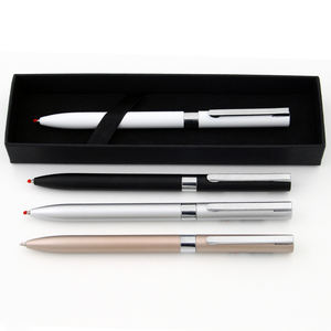 Nuevo Bolígrafo de Aluminio Dorado con Logotipo Personalizado - Product Image 3